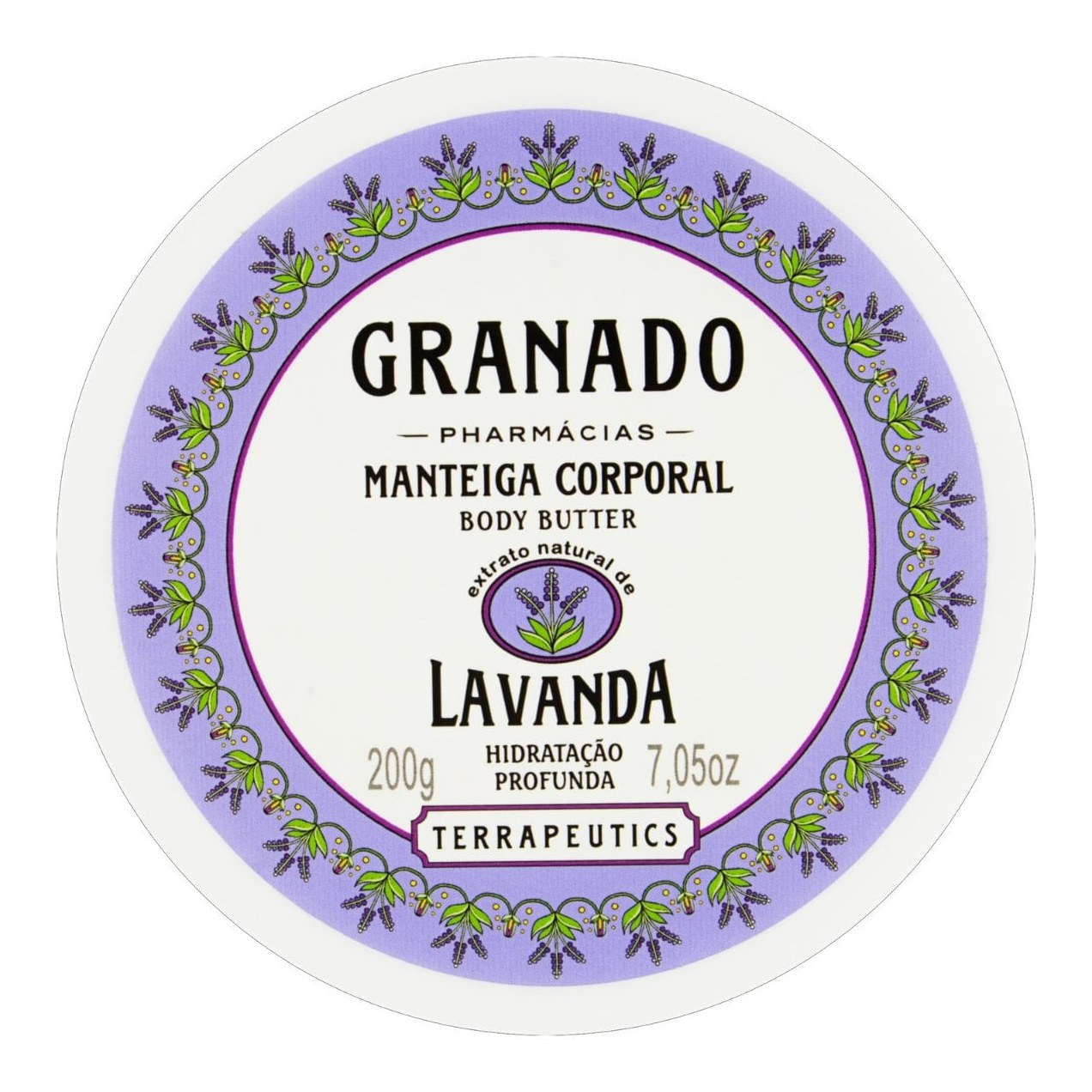 Manteiga Corporal Granado Terrapeutics Lavanda 200g