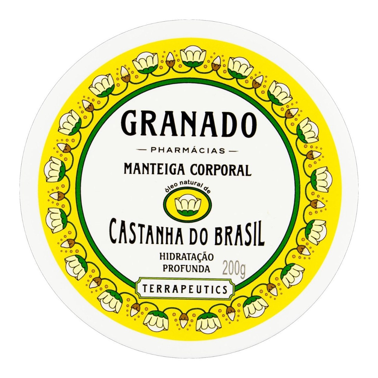 Manteiga Corporal Granado Terrapeutics Castanha 200g