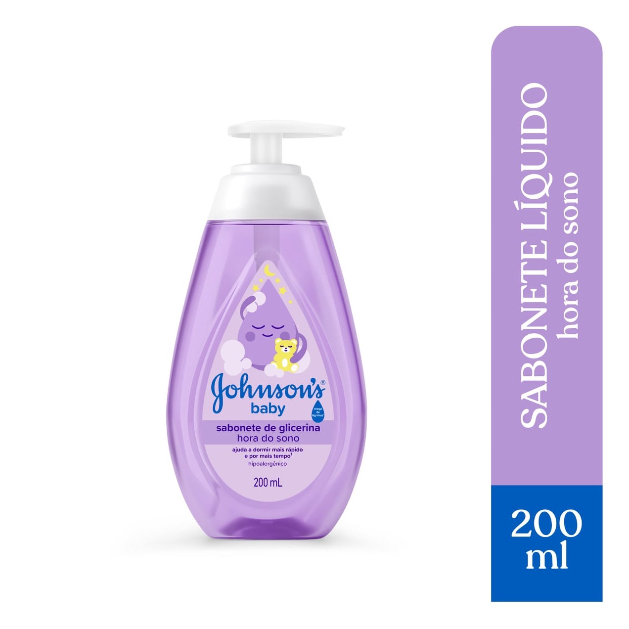 Sabonete Líquido Infantil Johnson's Baby Hora do Sono 200ml