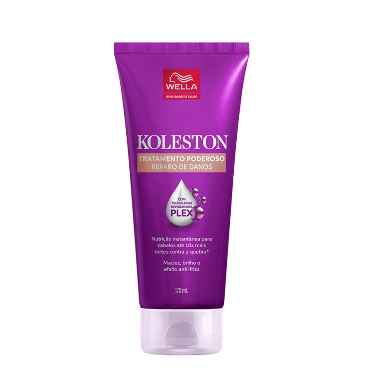 Máscara Capilar Koleston Tratamento Poderoso Reparo De Danos Plex 170ml