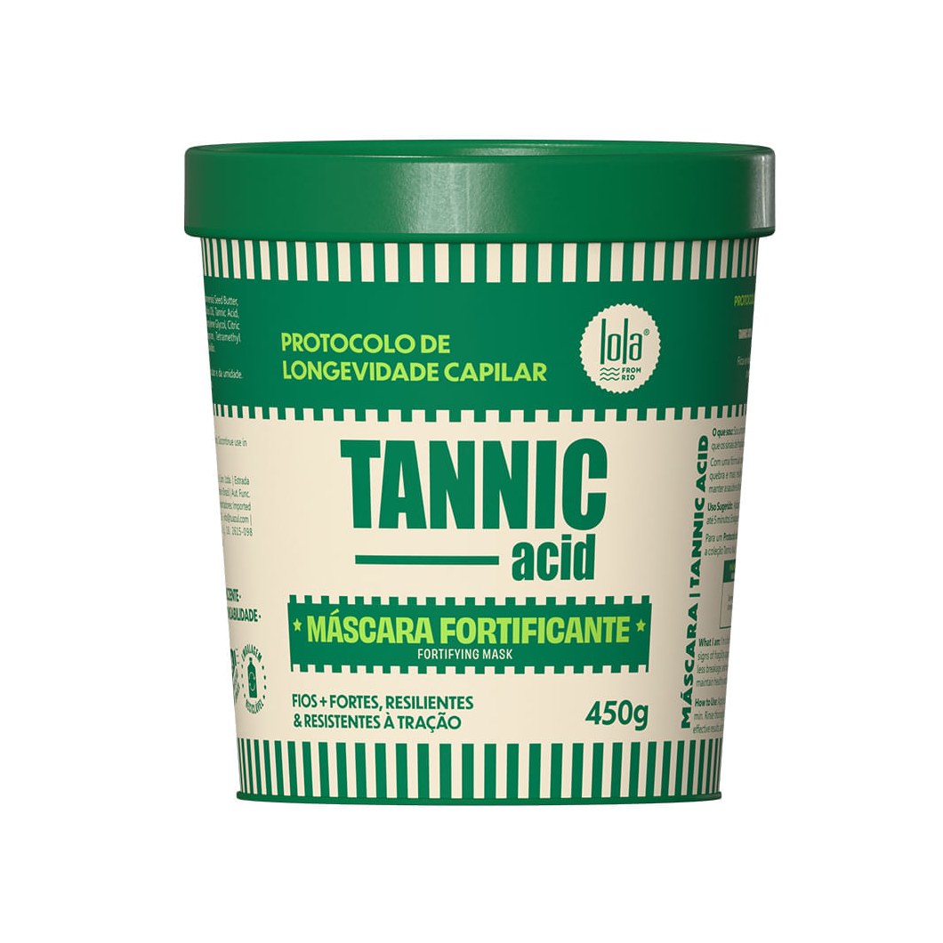 Lola From Rio - Tannic - Máscara Capilar - 450g