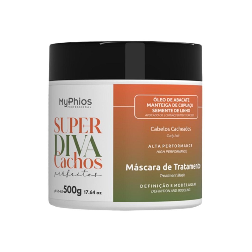MyPhios - Super Diva Cachos Perfeitos - Máscara Capilar - 500g