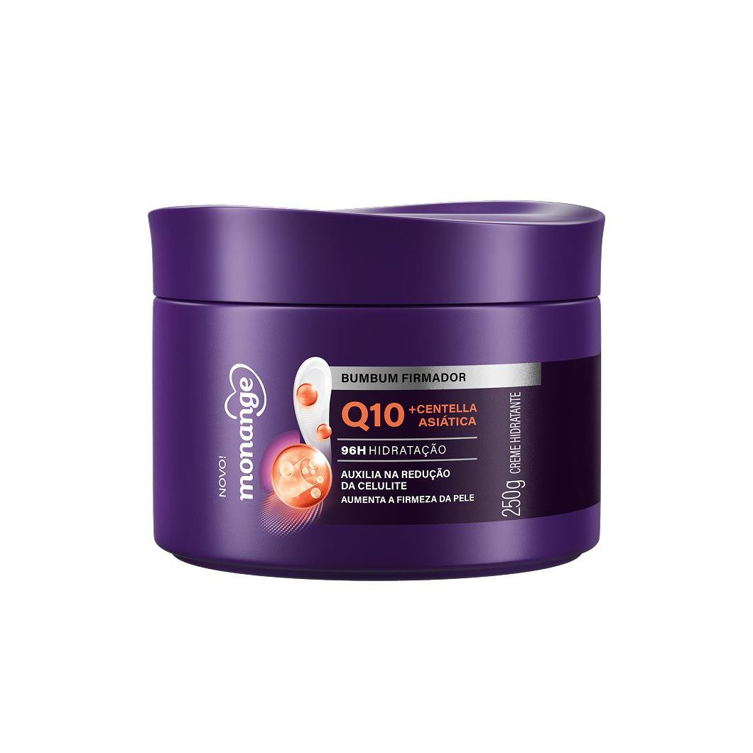 Hidratante Monange Bumbum Firmador Q10 com Centella Asiática 250g