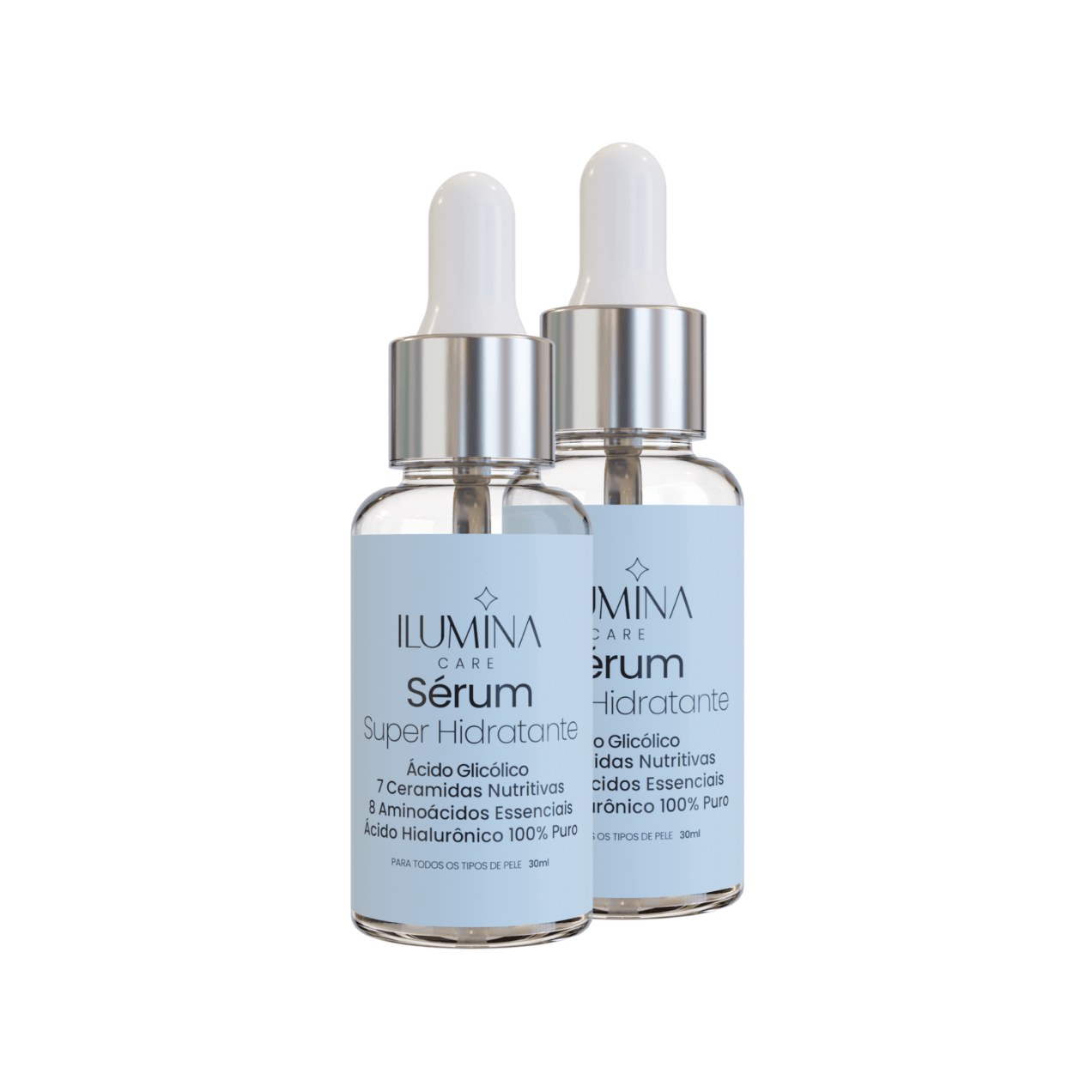 Kit 2 Sérum Hidratante Com Ceramidas