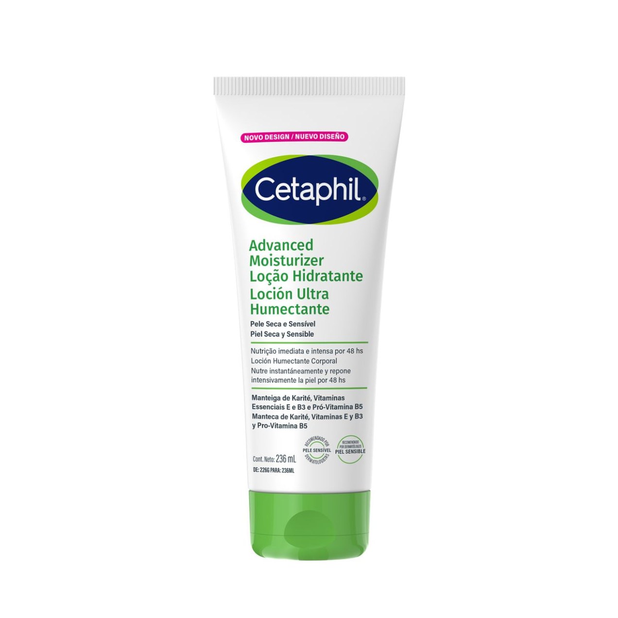 Loção Hidratante Corporal Cetaphil Advanced Moisturizer 236ml
