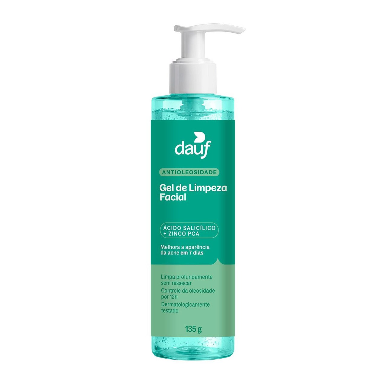 Gel De Limpeza Facial Dauf Antioleosidade 135g
