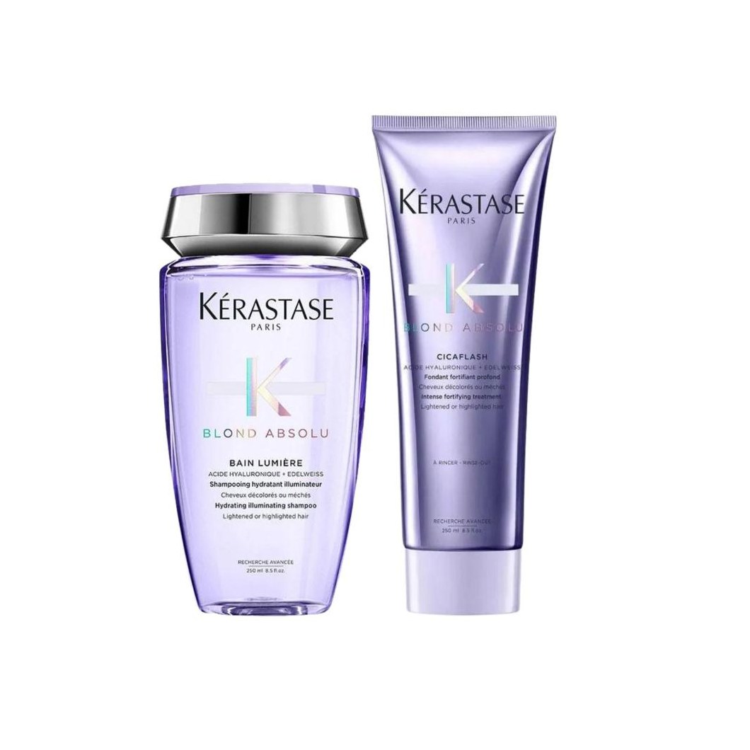 Kérastase Blond Absolu Lumiére Duo Kit (Shampoo + Condicionador)