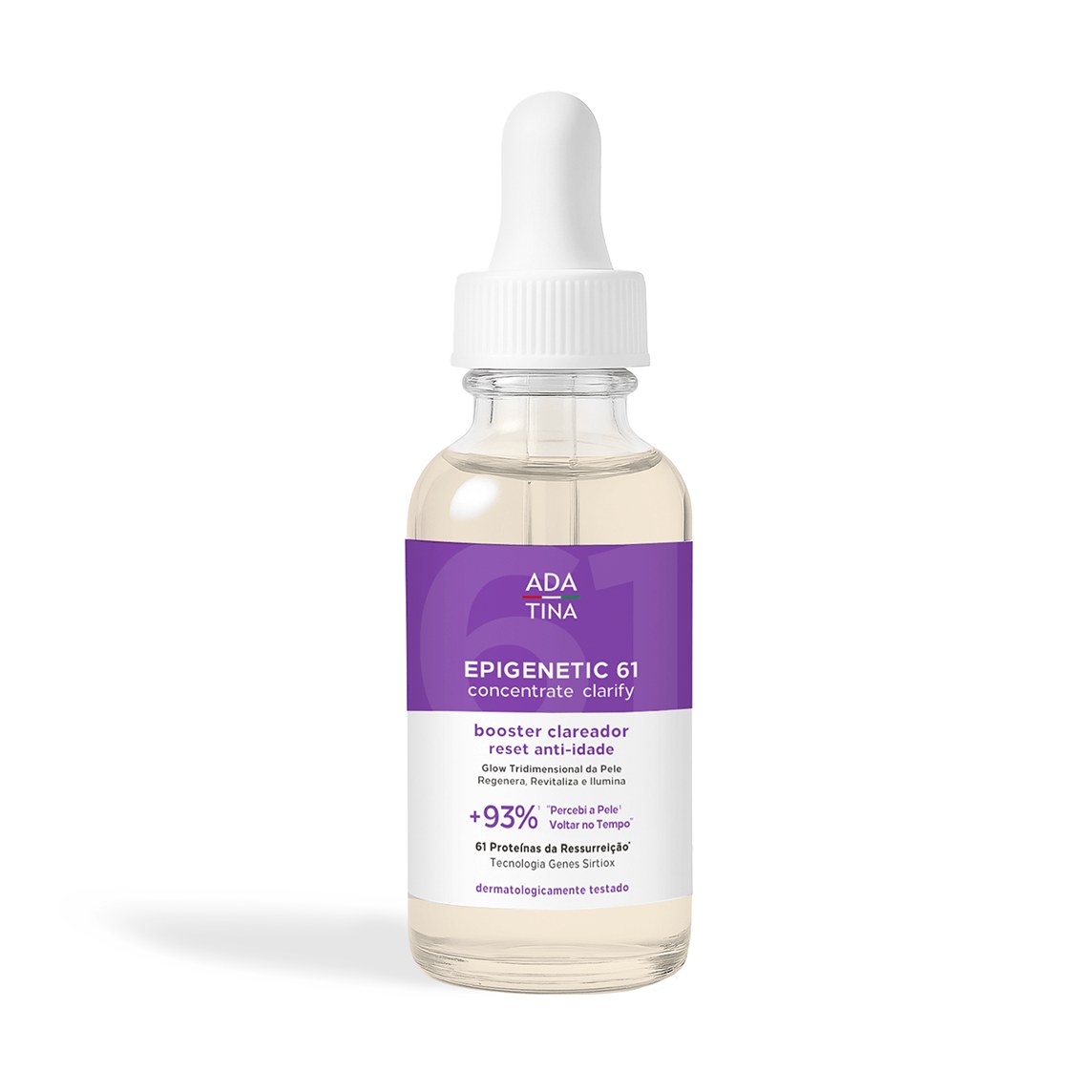 Sérum Anti-Idade Epigenetic 61 Concentrate Clarify Ada Tina