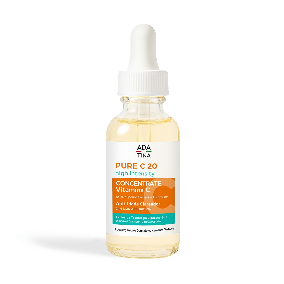 Sérum Pure C 20 High Intensity Ada Tina Vitamina C 20%