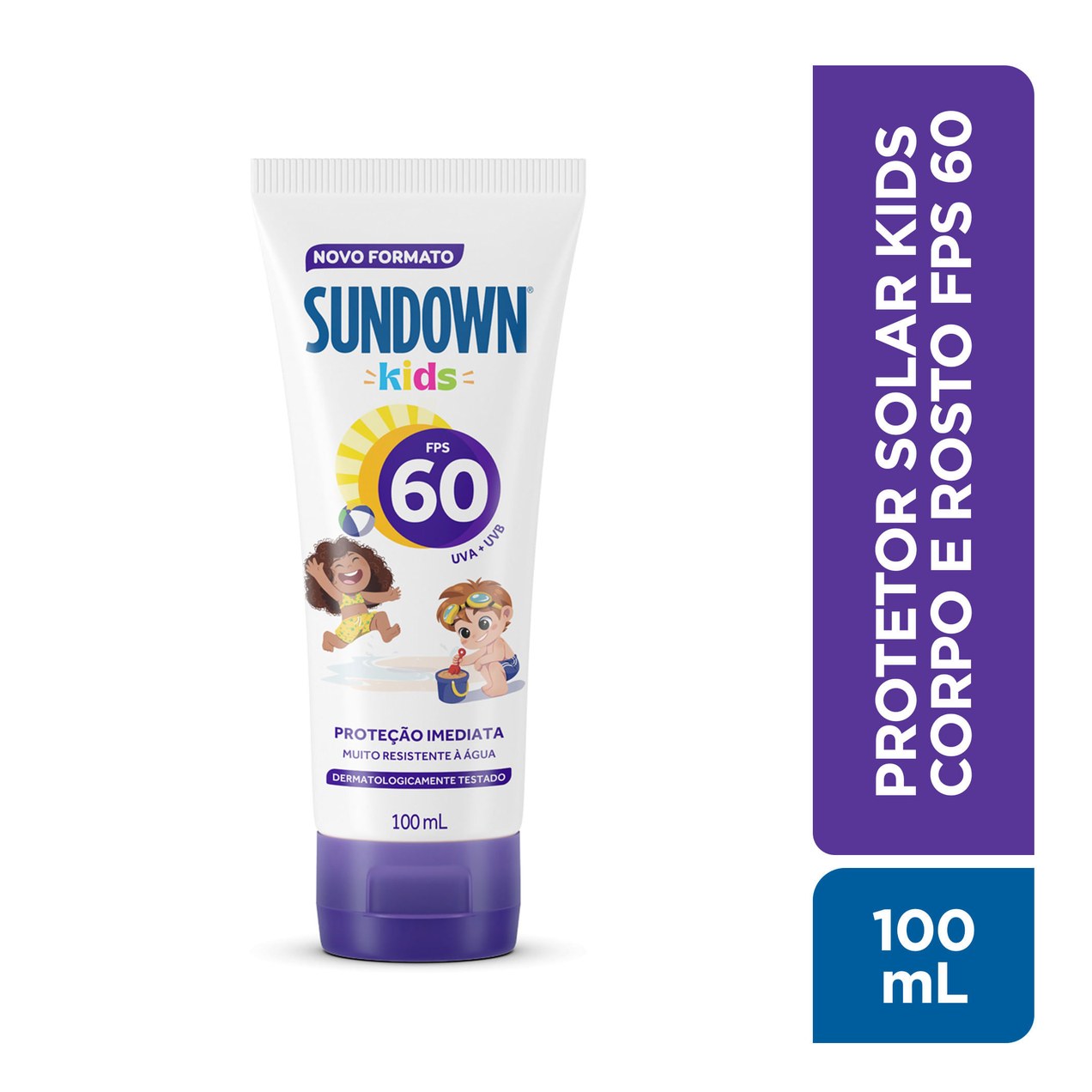 Protetor Solar Sundown Kids Fps60 100ml