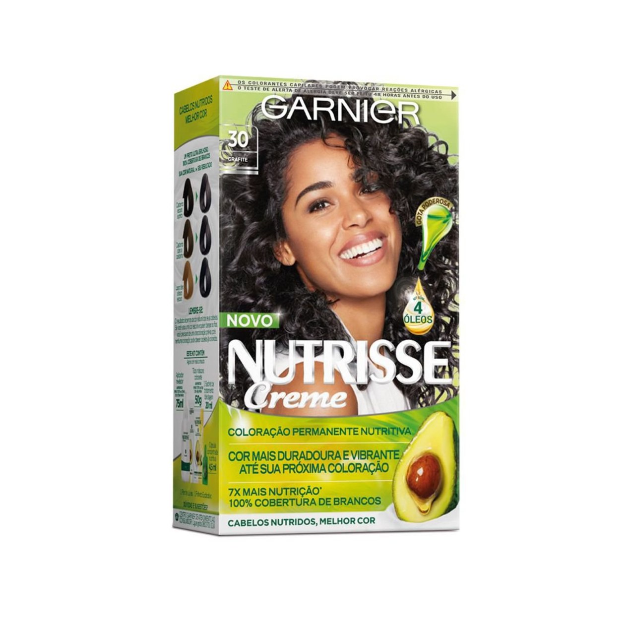 Coloração Nutrisse creme 30 Grafite
