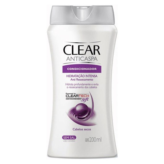 Condicionador Clear Anticaspa Hidratação Intensa 200ml