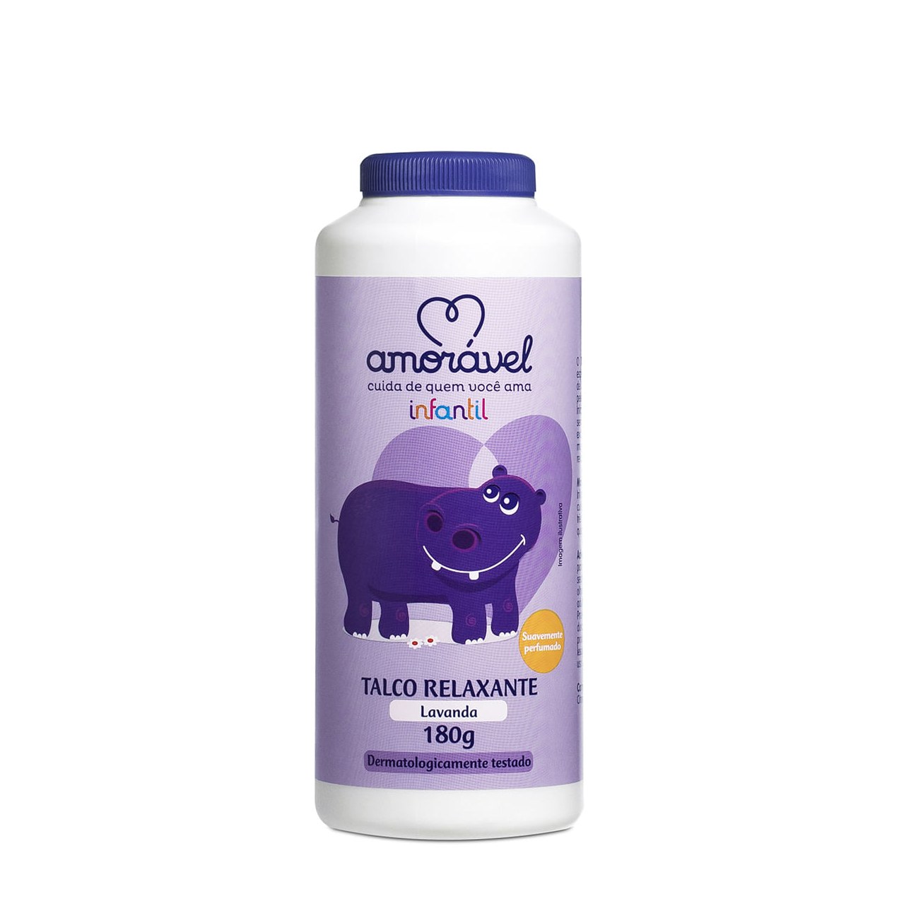 Talco Amorável Lavanda Infantil 180g
