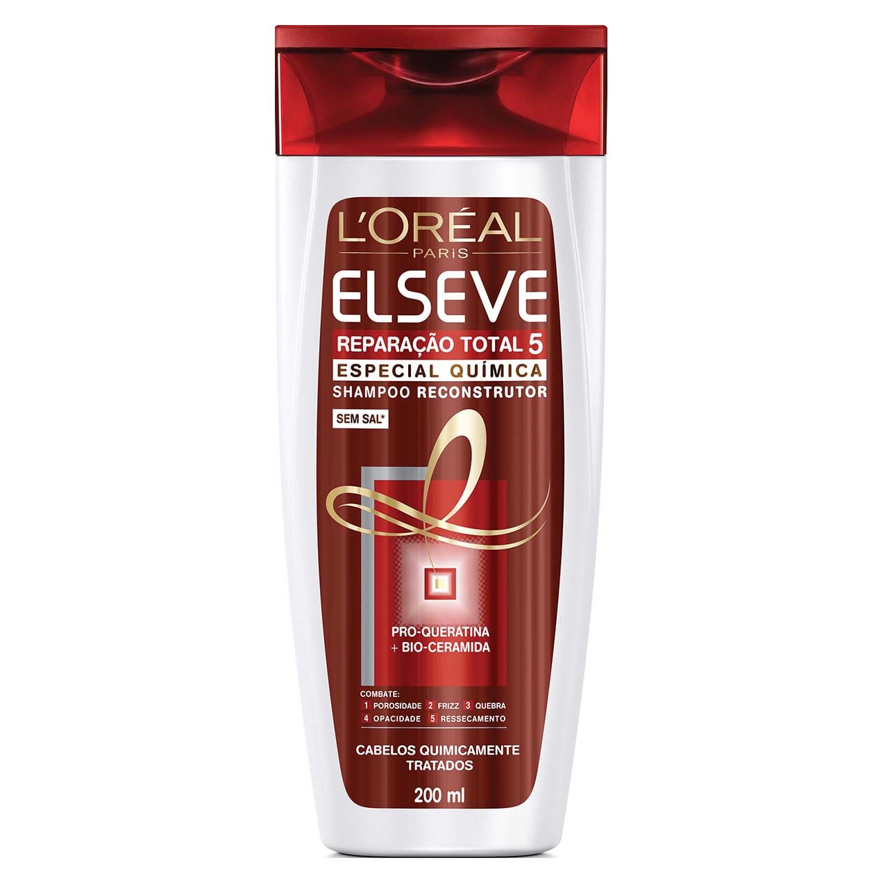 Shampoo Elseve Reparação Total 5 Especial Química Reconstrutor 200ml