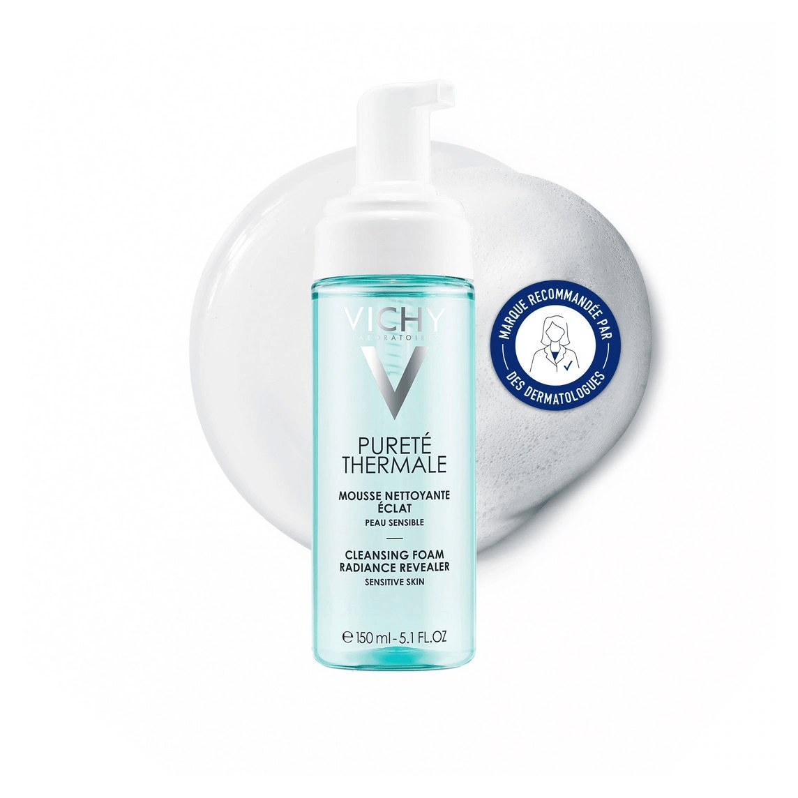 Espuma de Limpeza Facial Vichy Pureté Thermale 150ml