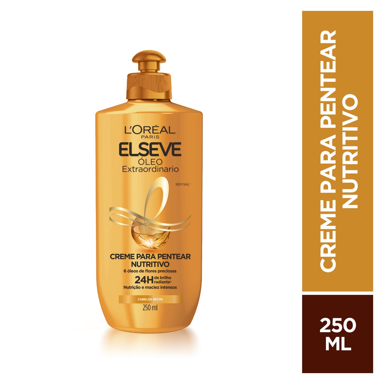Creme de Pentear Elseve Óleo Extraordinário Nutritivo 250ml