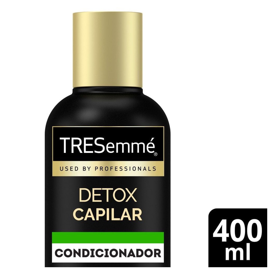 Condicionador TRESemmé Detox Capilar Matcha e Gengibre 400ml