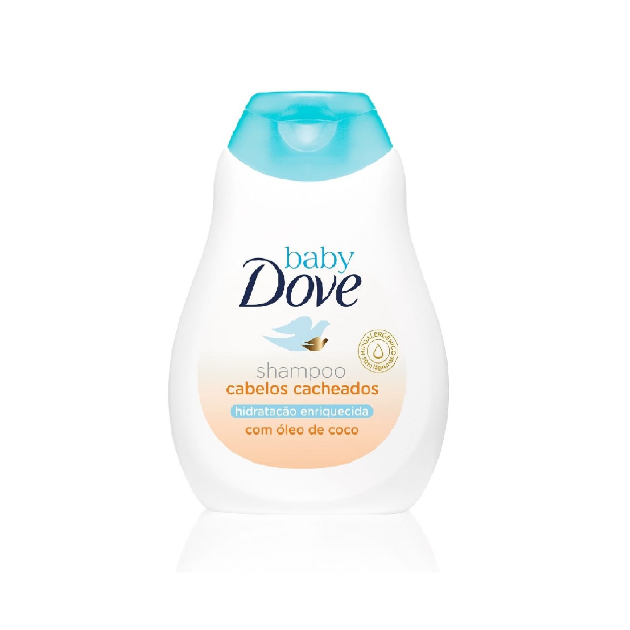 Shampoo Infantil Baby Dove Hidratação Enriquecida Cabelos Cacheados 200ml