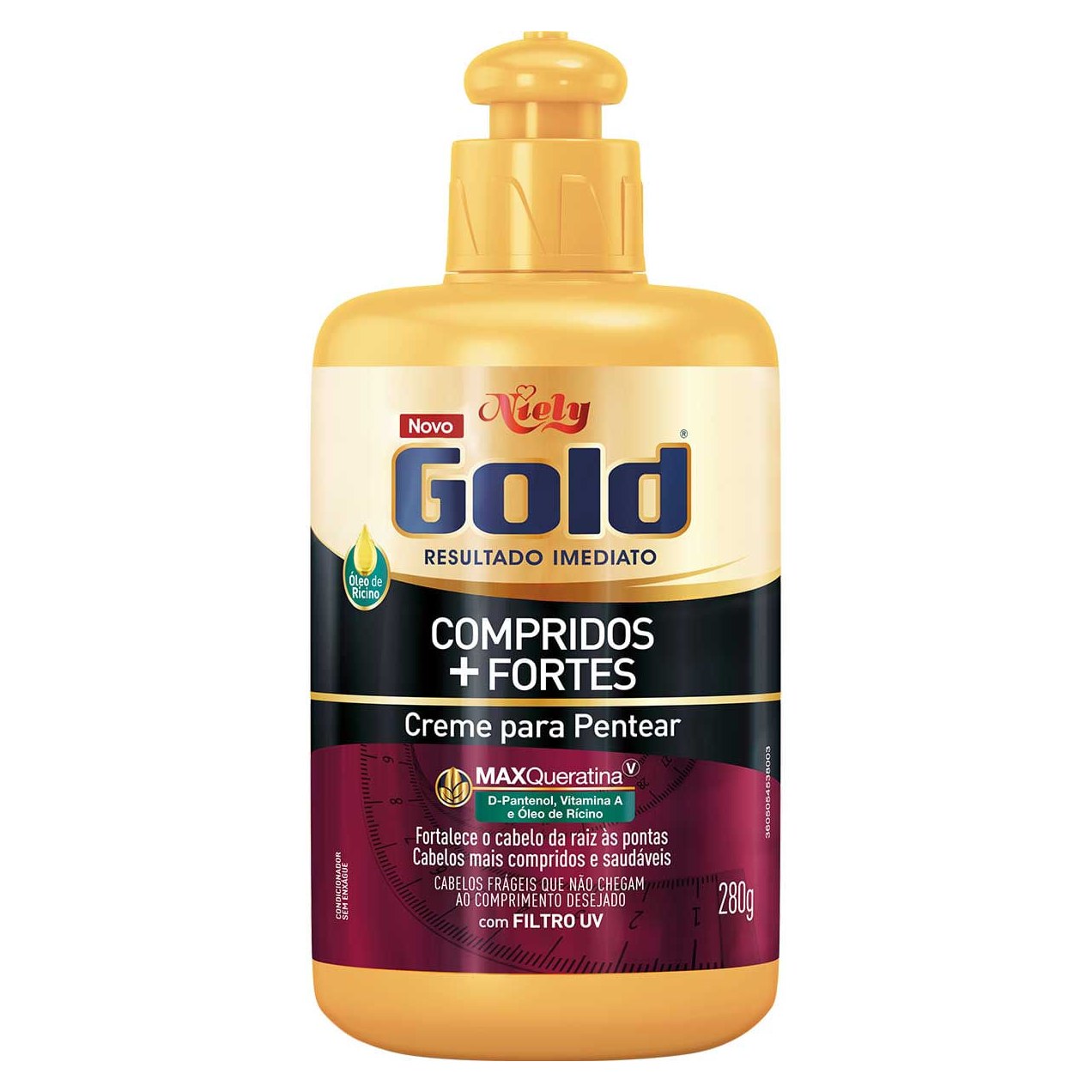 Creme de Pentear Niely Gold Compridos + Fortes 280g