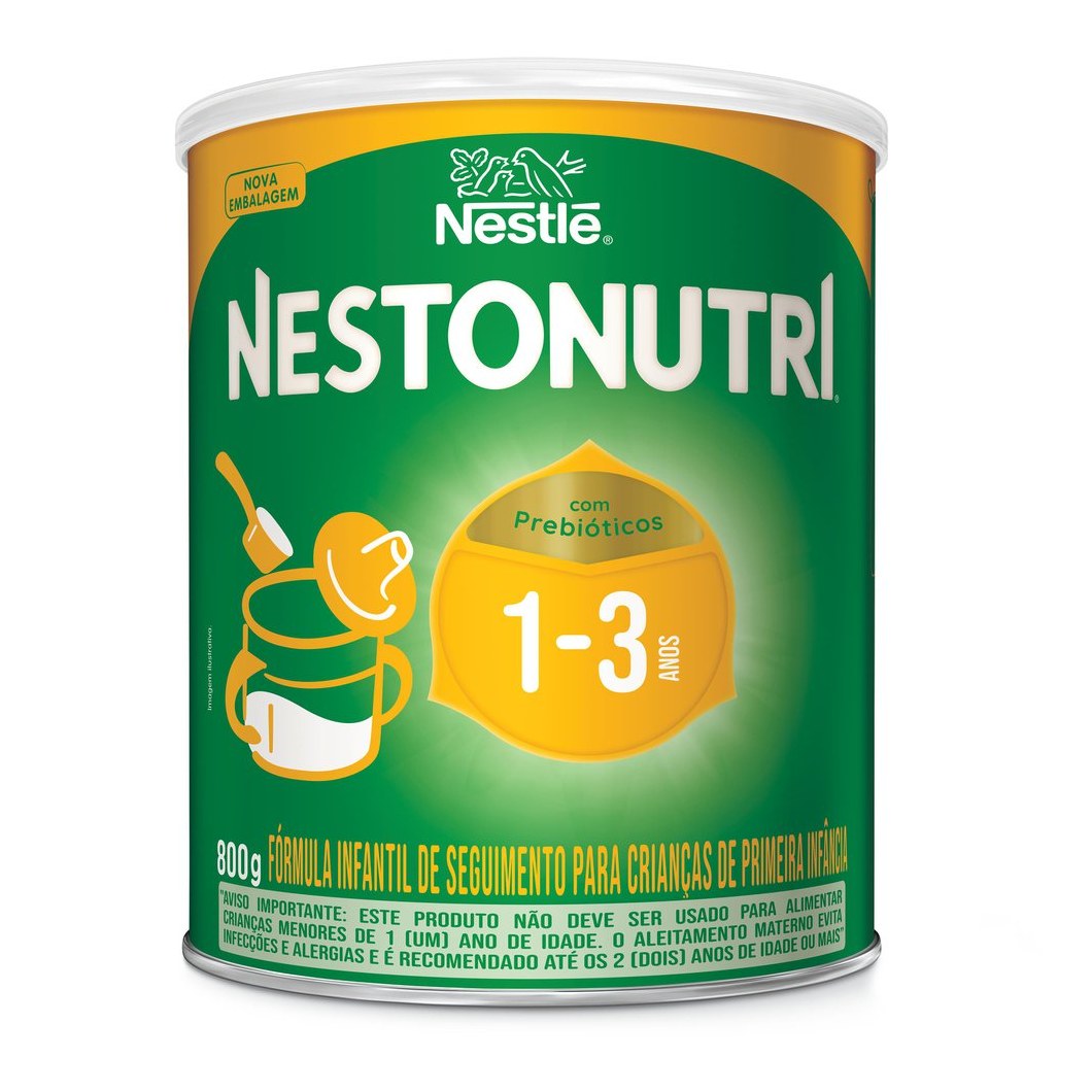 Fórmula Infantil Nestonutri de 1 a 3 anos 800g