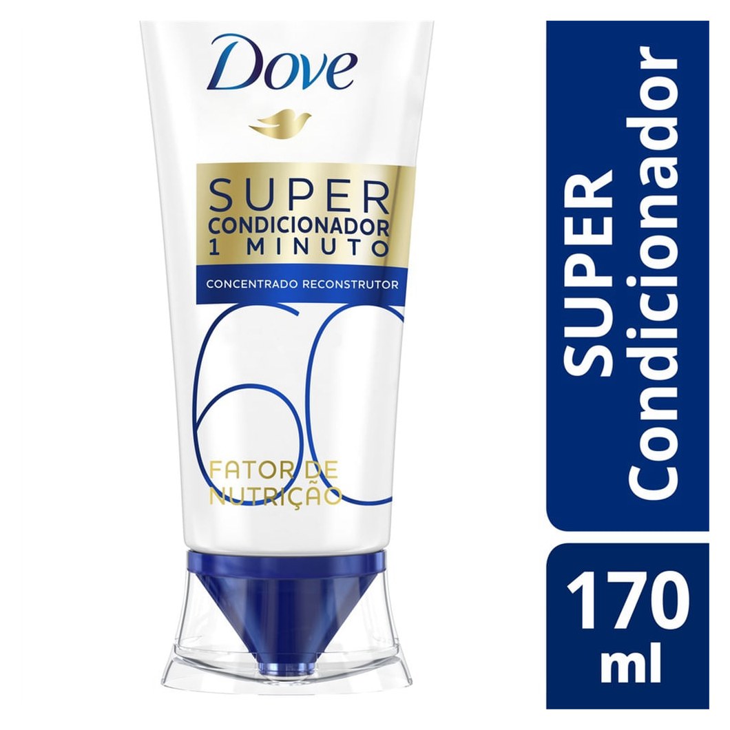 Super Condicionador Dove 1 Minuto Fator de Nutrição 60 170ml