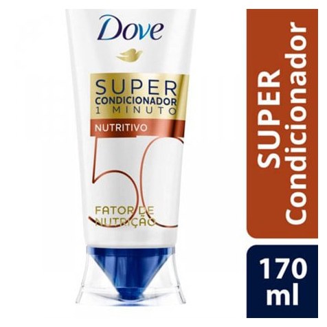 Super Condicionador Dove 1 Minuto Fator De Nutrição 5.0 170ml