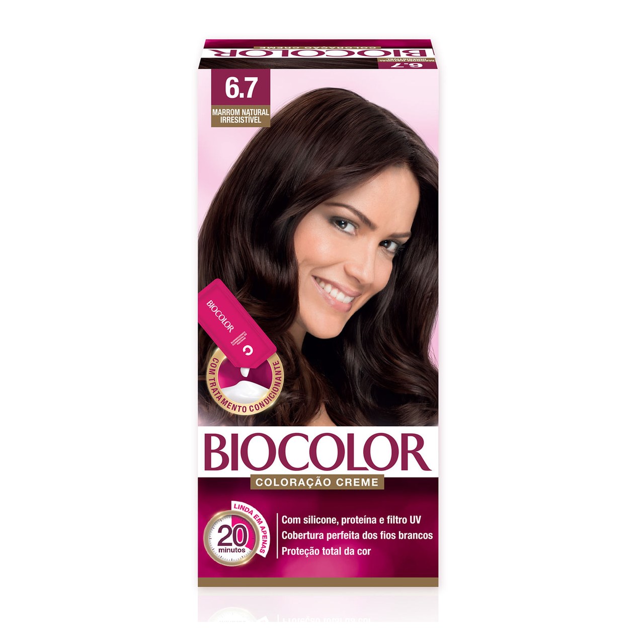 Tintura Biocolor Mini Marron Natural Irresistível 6.7