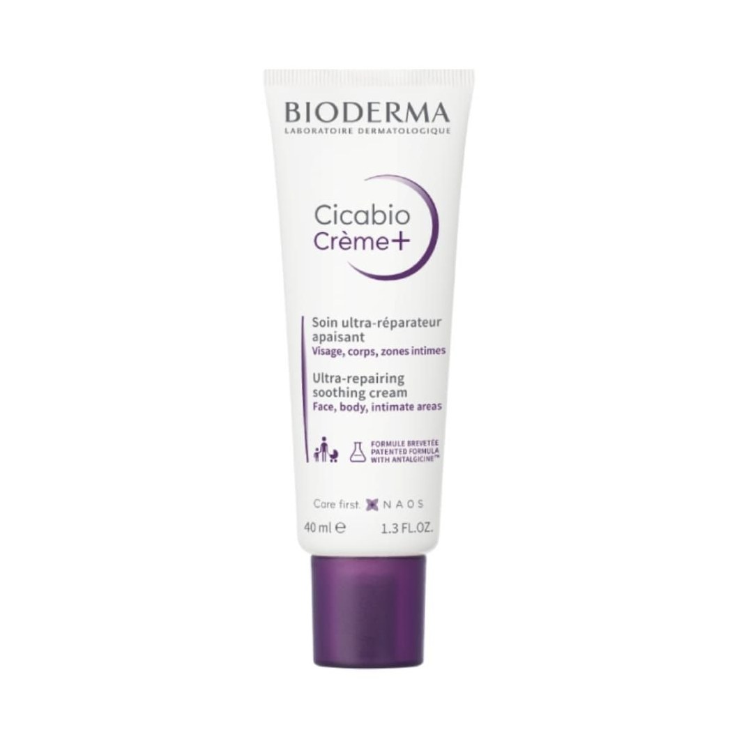 Creme Facial Bioderma Cicabio Creme+ Ultra Reparador Calmante 40ml