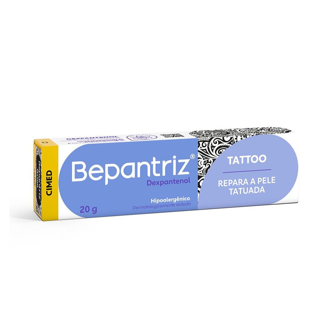 Creme para Tattoo Bepantriz com Dexpantenol 20G