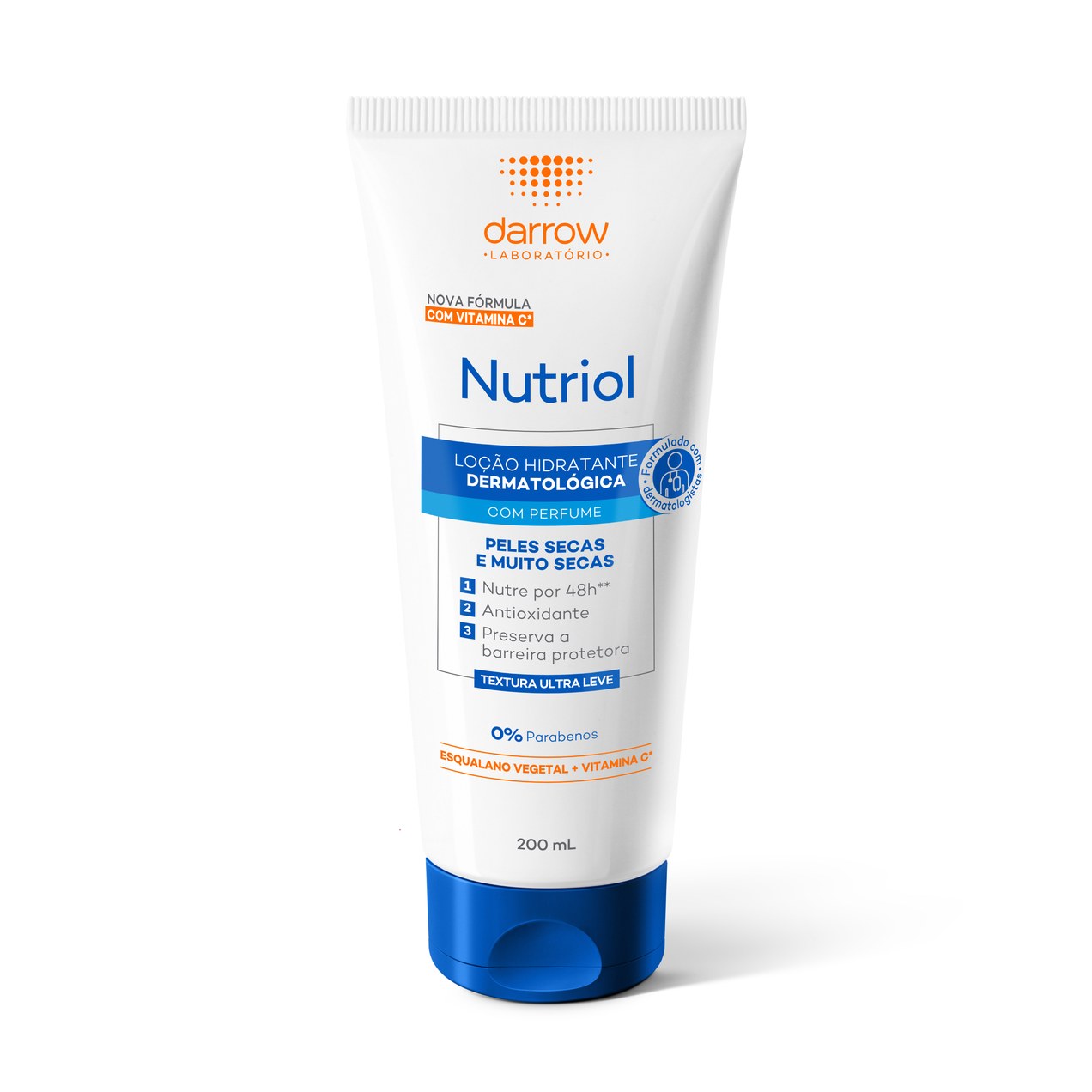 Loção Corporal Darrow Nutriol Hidratante com Perfume 200ml
