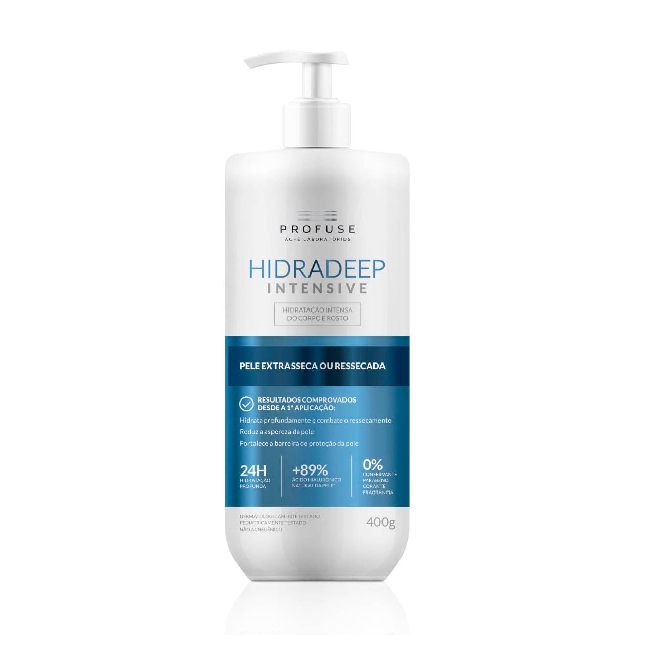 Creme Hidratante Profuse Hidradeep Intensive Pele Extrasseca ou Ressecada 400g