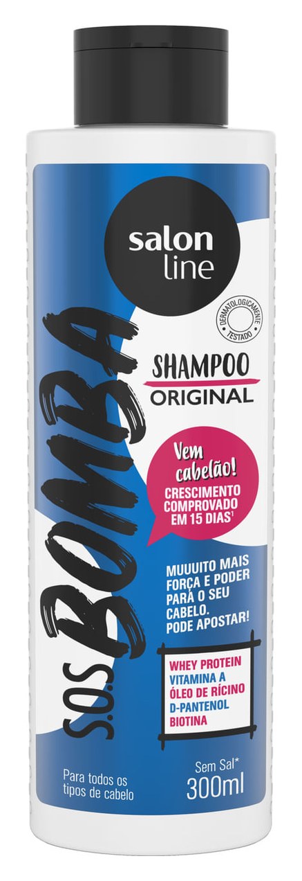 Shampoo Salon Line SOS Bomba Original 300ml