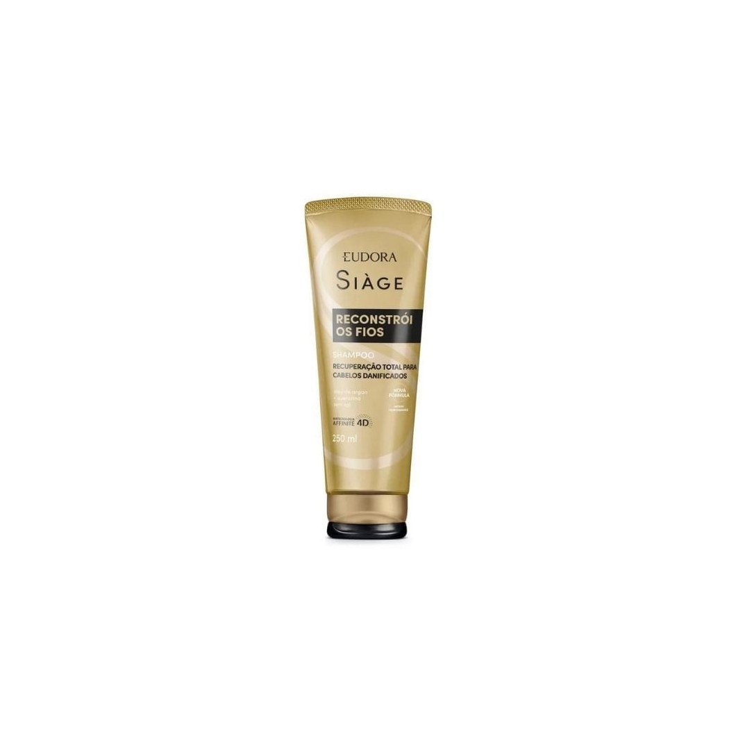 Shampoo Eudora Siàge Reconstrói os Fios 250ml