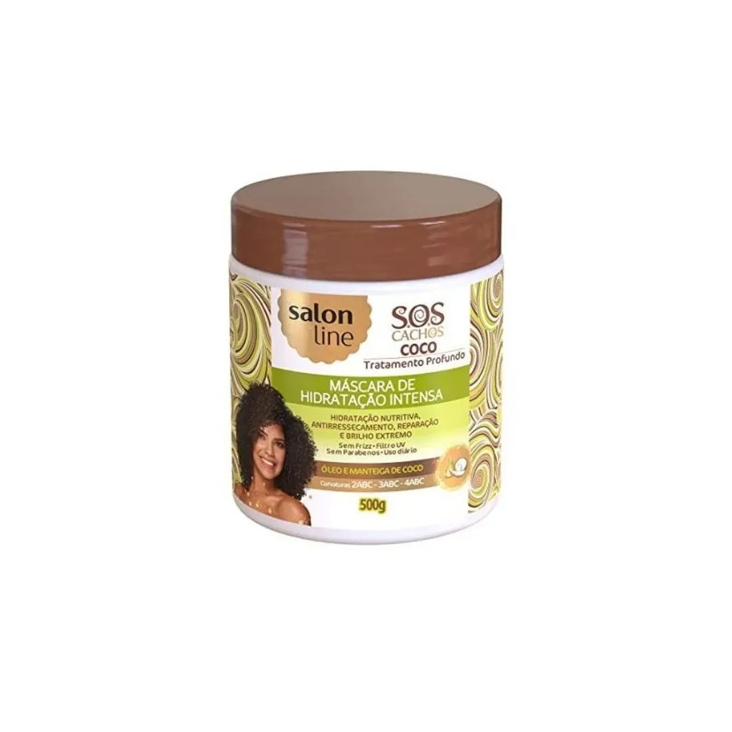 Máscara Capilar Salon Line SOS Cachos Coco 500g