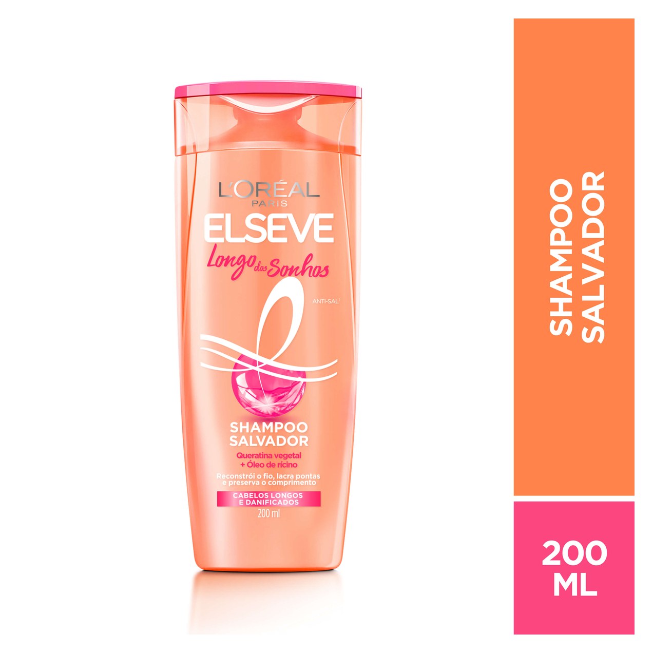 Shampoo Elseve Longo dos Sonhos Salvador 200ml
