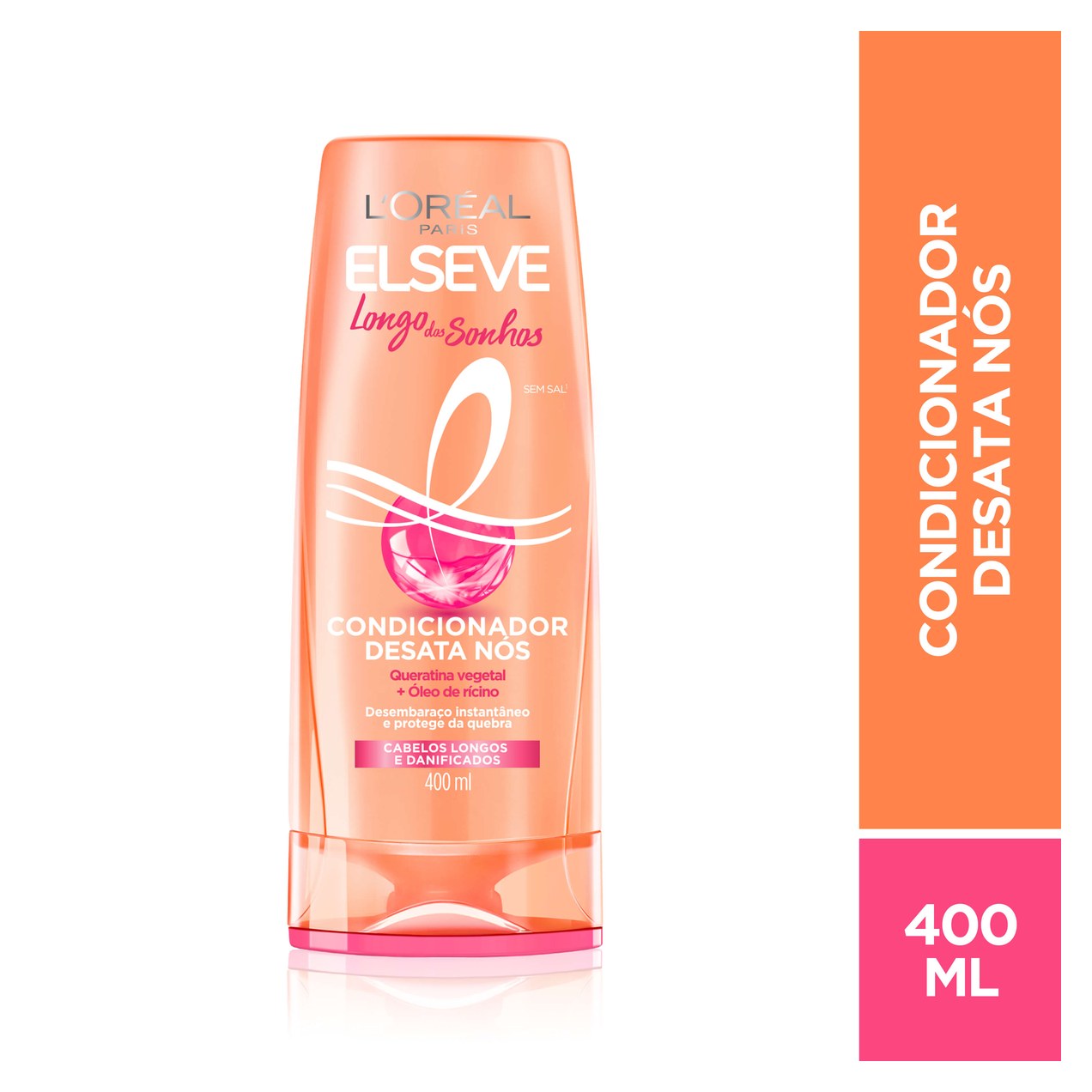 Condicionador Elseve Longo dos Sonhos Desata Nós 400ml