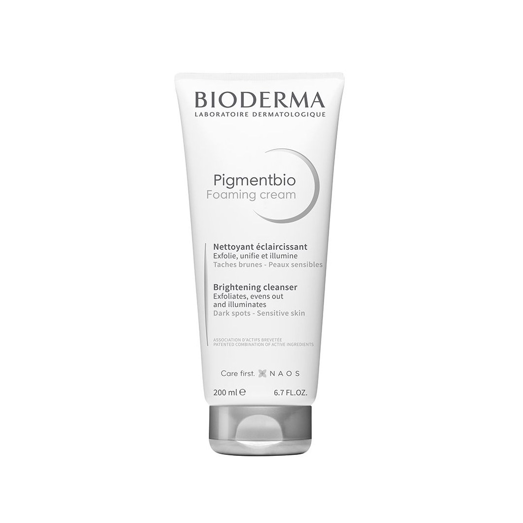 Higiene Clareadora para Rosto e Corpo Bioderma Pigmentbio Foaming Cream 200ml