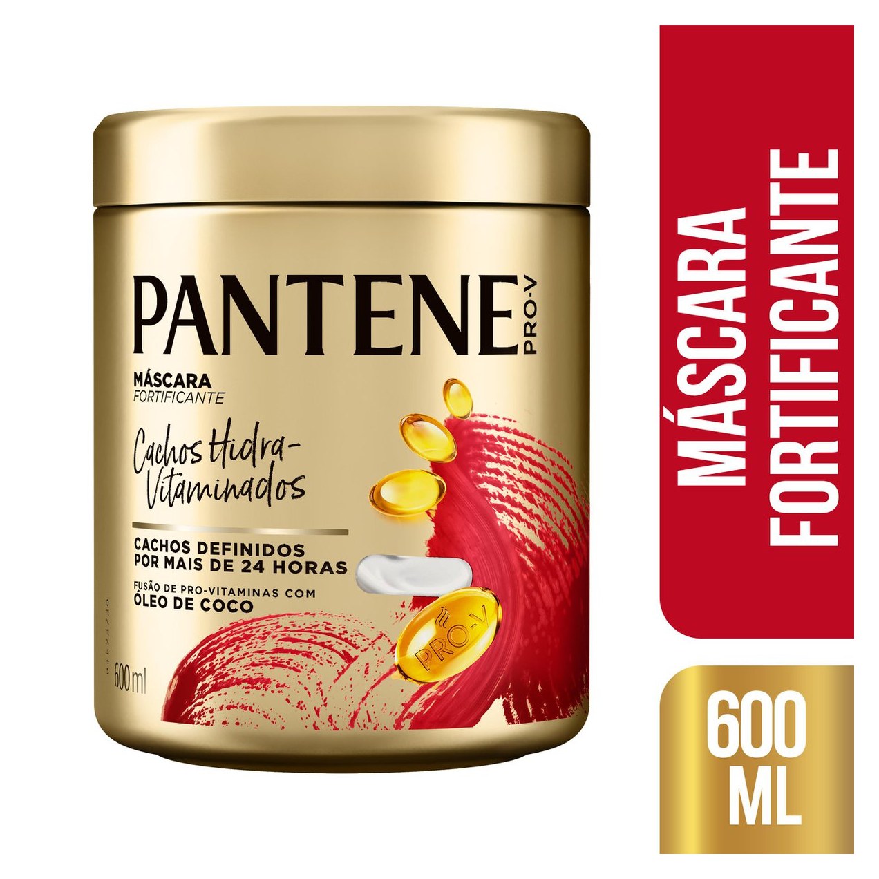 Máscara Tratamento Pantene Pro-V Cachos Hidra-Vitaminados 600ml