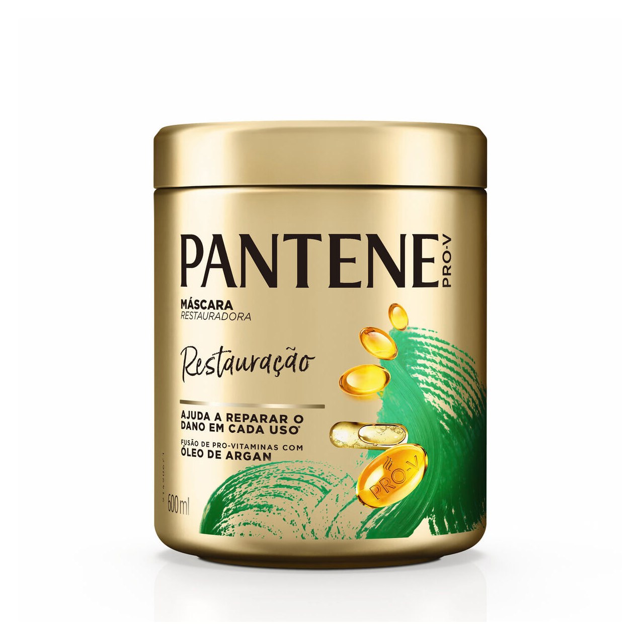 Máscara de Tratamento Pantene Pro-V Restauração Óleo de Argan 600ml