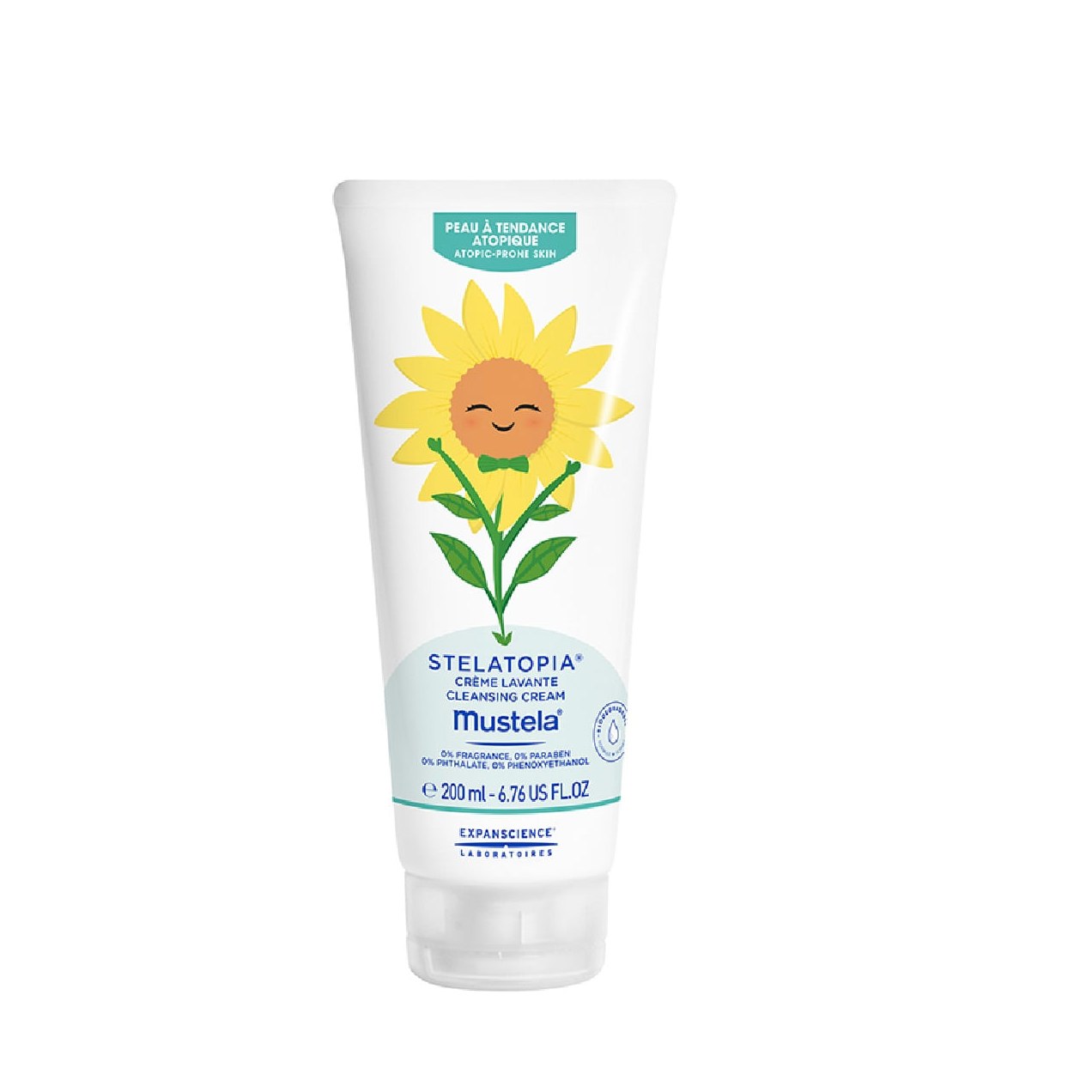 Creme de Limpeza Mustela Stelatopia Bebê Hipoalergênico 200ml