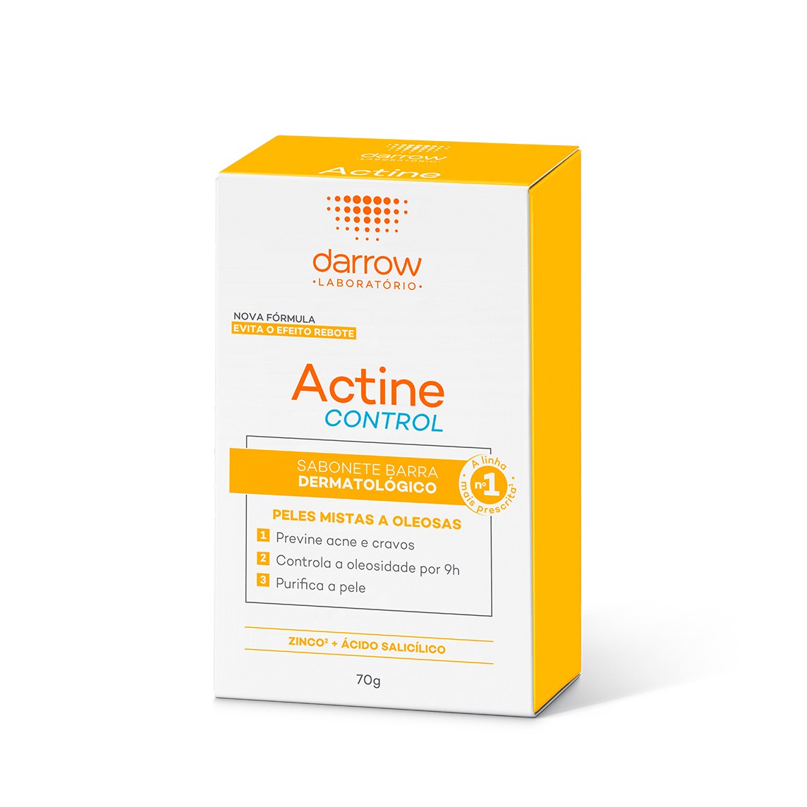 Sabonete em Barra Facial Darrow Actine Control Pele Oleosa 70g