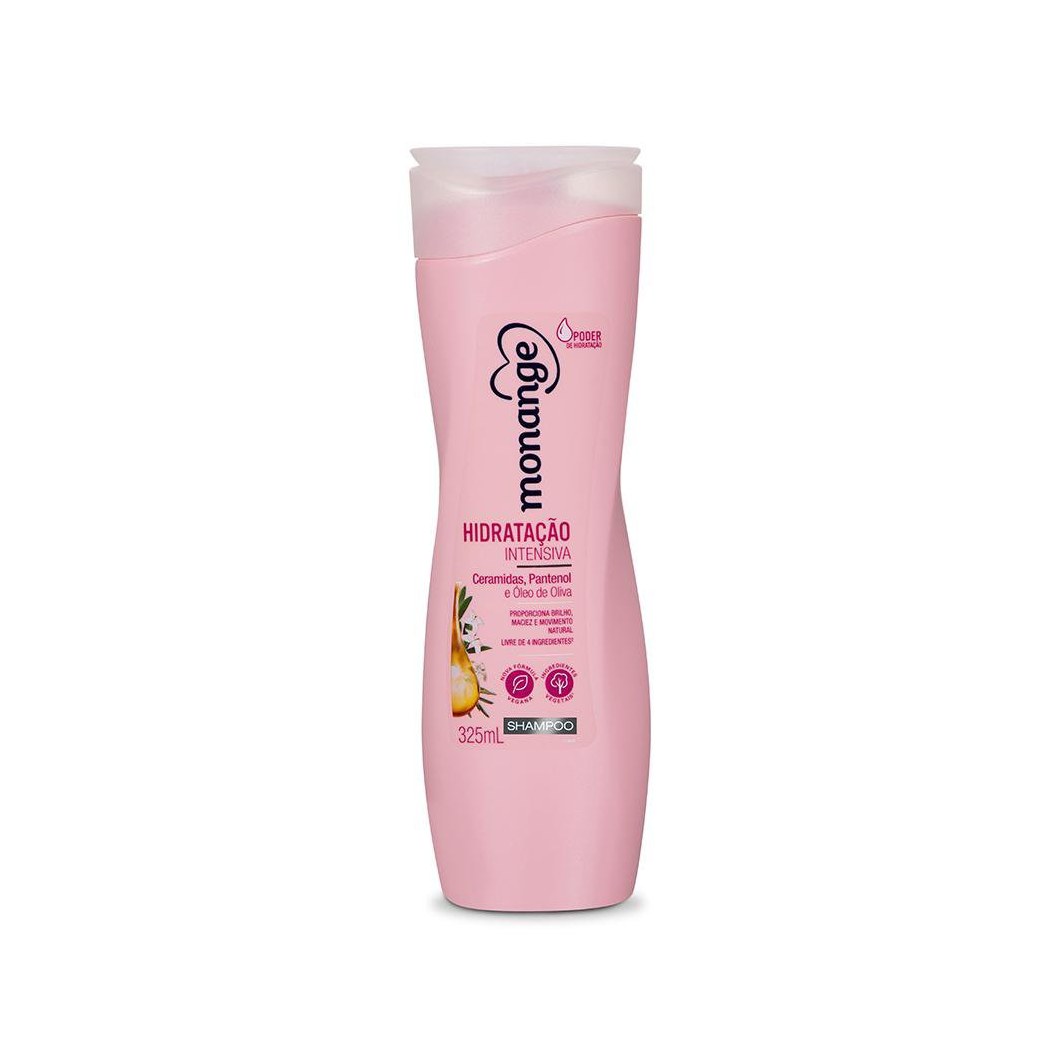 Shampoo Monange Hidratação Intensiva 325ml