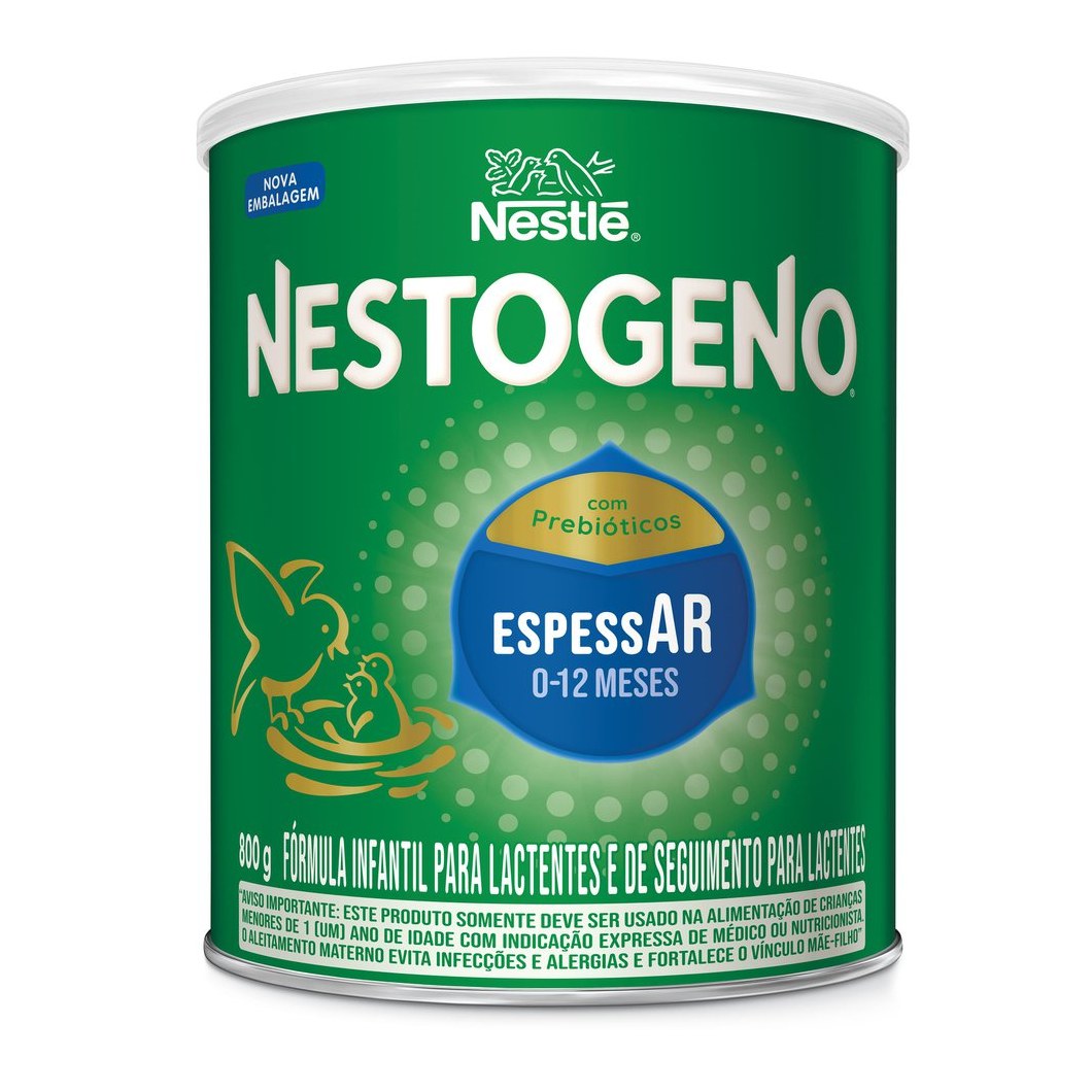 Fórmula Infantil Nestogeno EspessAR de 0 a 12 meses 800g