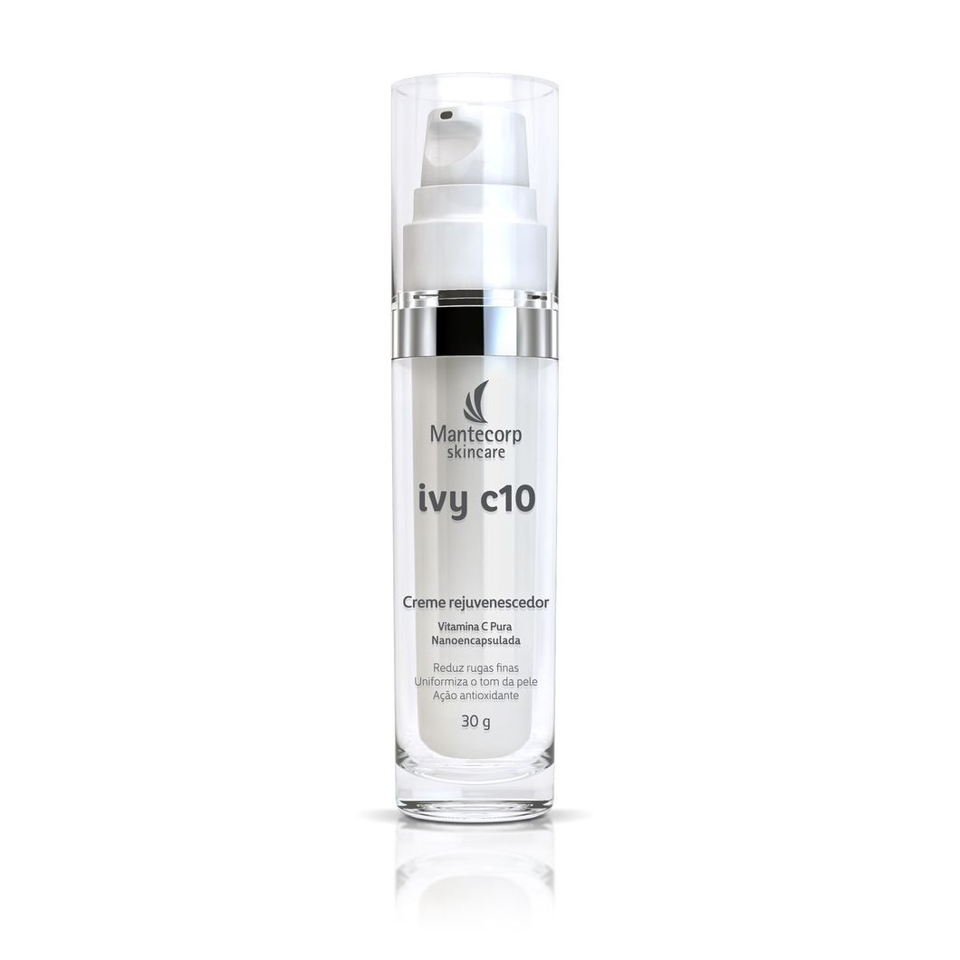 Creme Rejuvenescedor Mantecorp Ivy C10 Vitamina C Pura 30g
