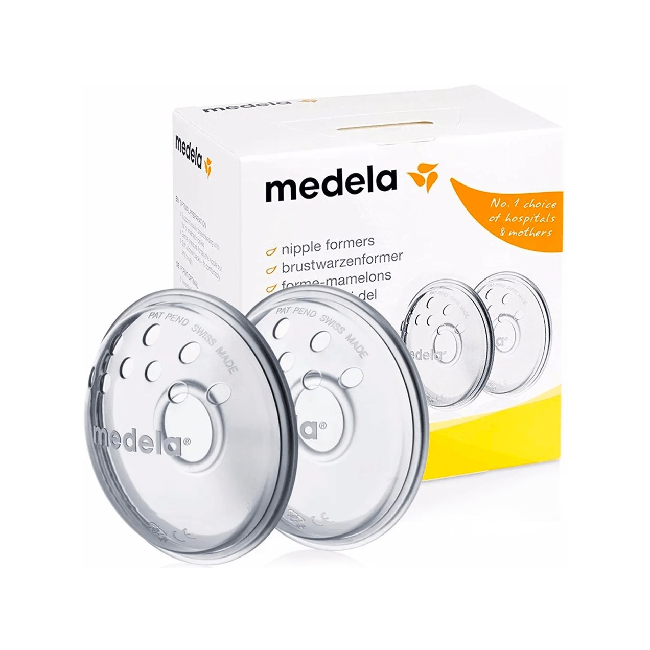 Formador de Mamilo Medela para Mamilos Invertidos e Planos Silicone 2 Unidades