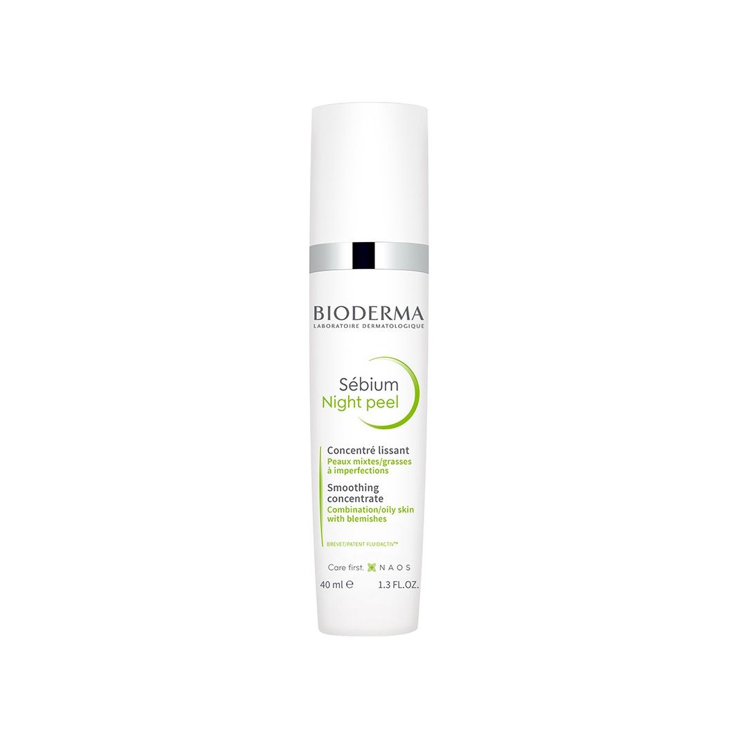 Sérum Bioderma Sébium Night Peel Renovador Peles Oleosas e Acneicas 40ml