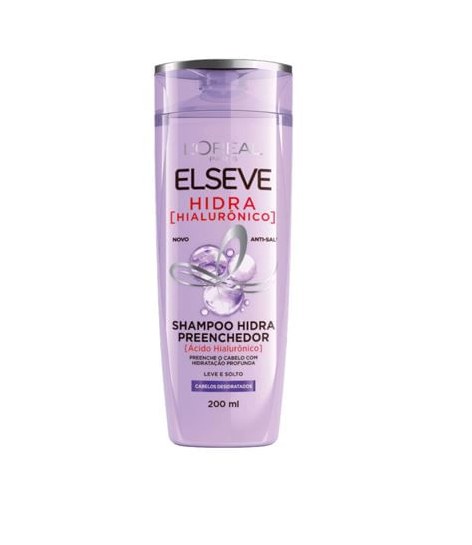 Shampoo Elseve Hidra Hialurônico Hidra Preenchedor 200ml
