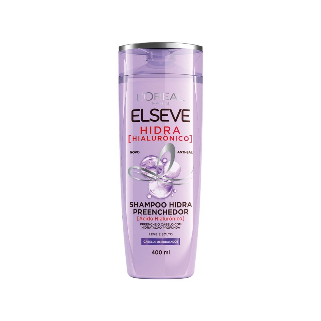 Shampoo Elseve Hidra Hialurônico Hidra Preenchedor 400ml