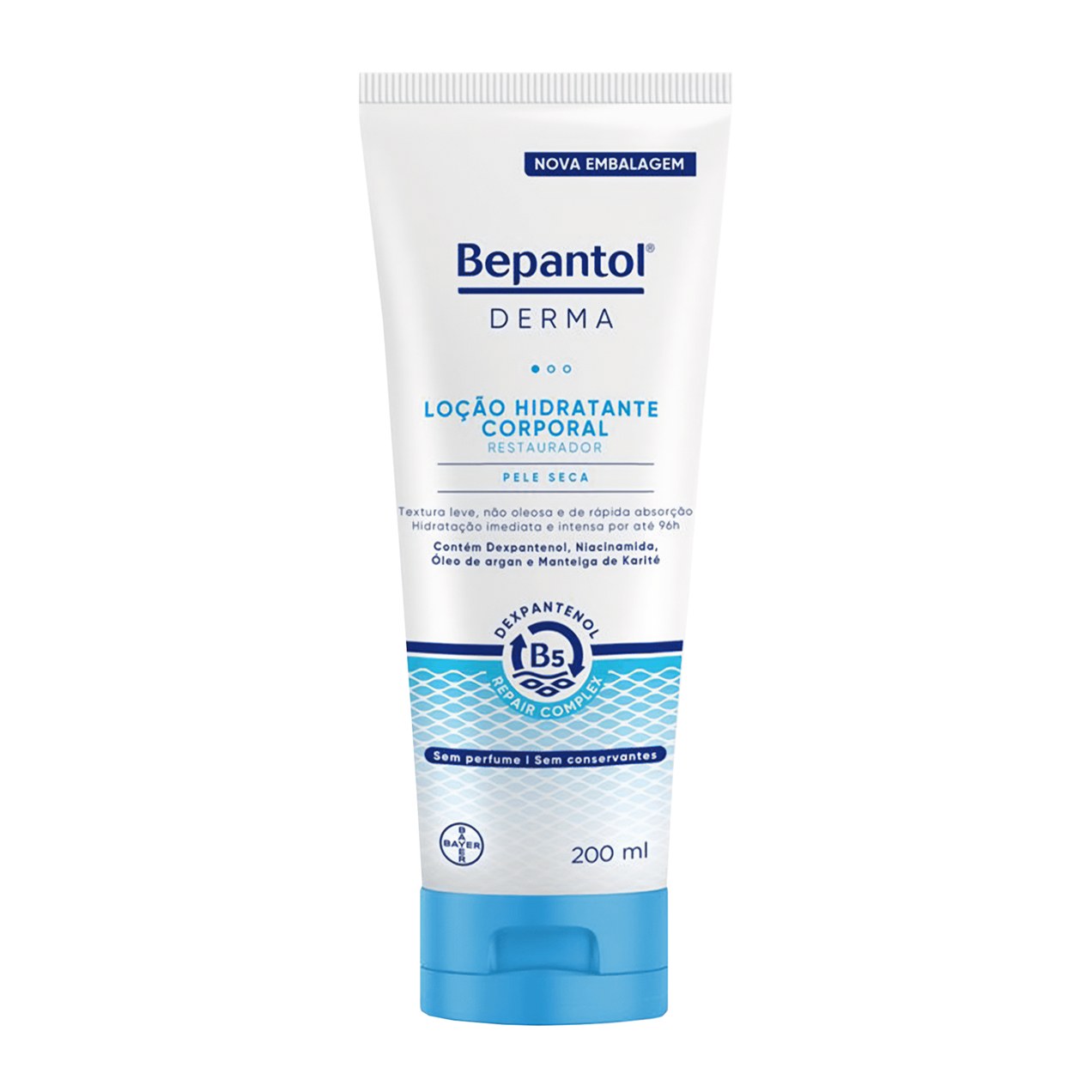 Loção Corporal Bepantol Derma Hidratante Restaurador Pele Seca 200ml
