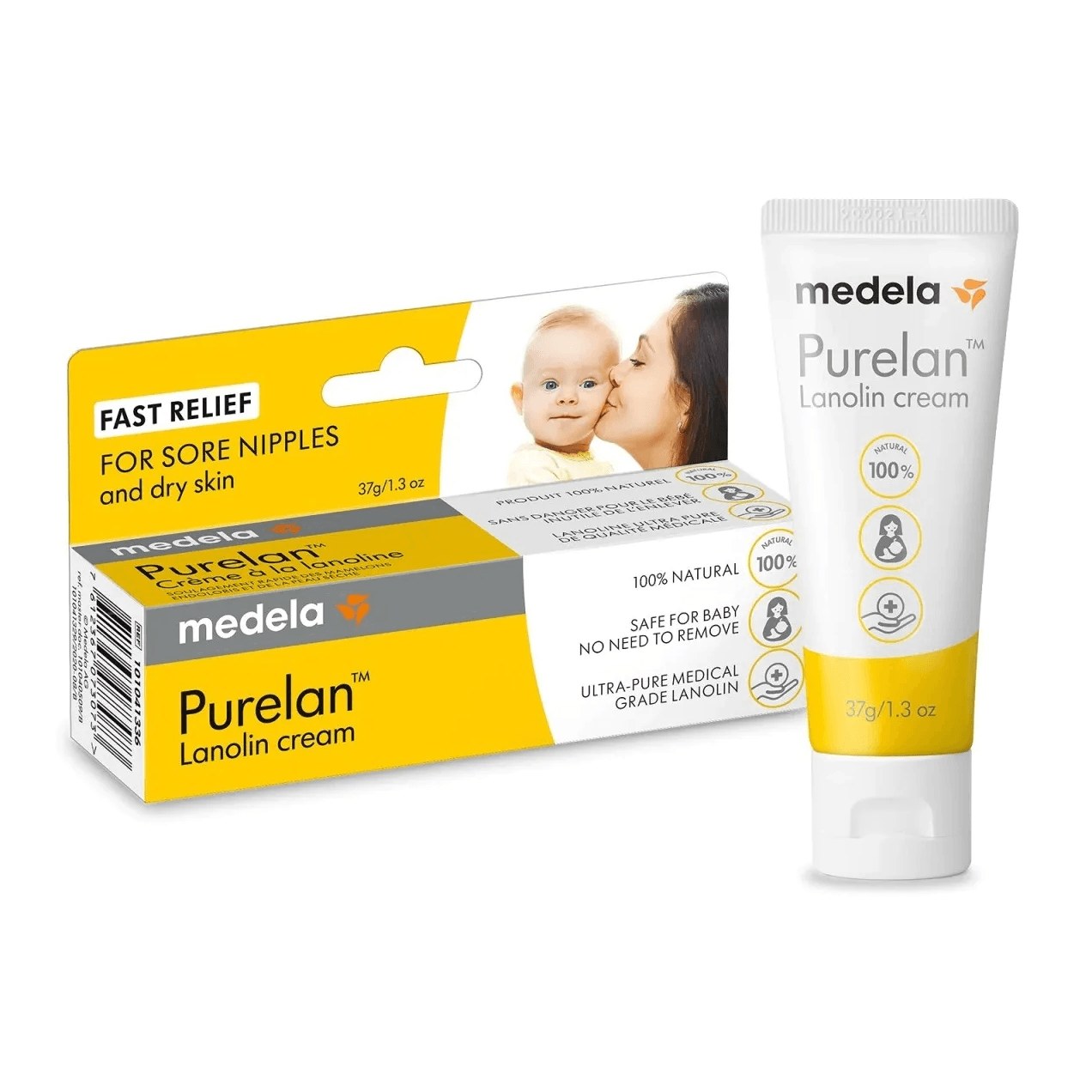 Creme para Mamilos Purelan Lanolina Pura 37g